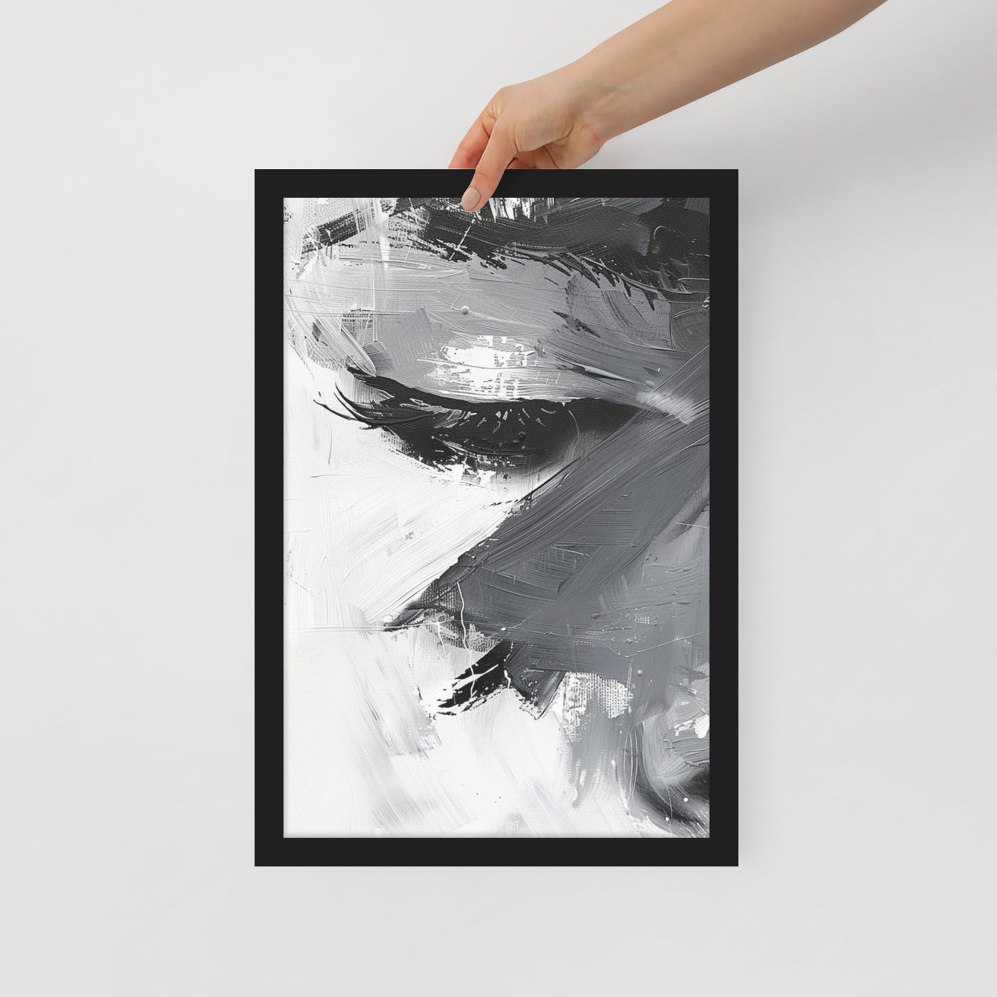 Abstract Portrait Framed Poster