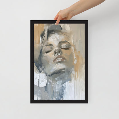 Abstract Portrait Framed Poster