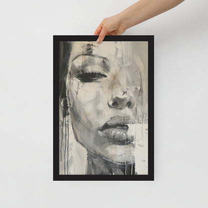 Abstract Portrait Framed Poster