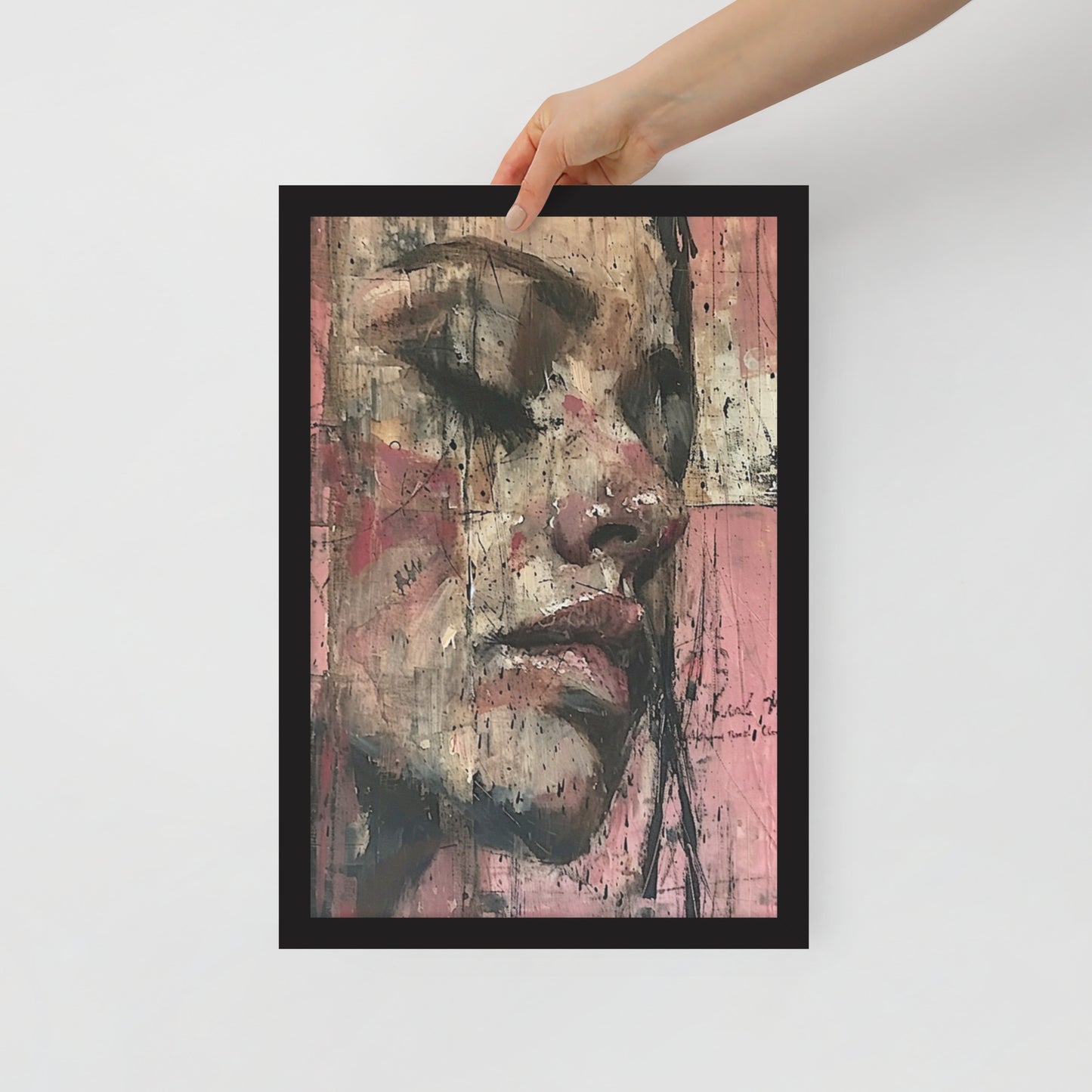 Abstract Portrait Framed Poster