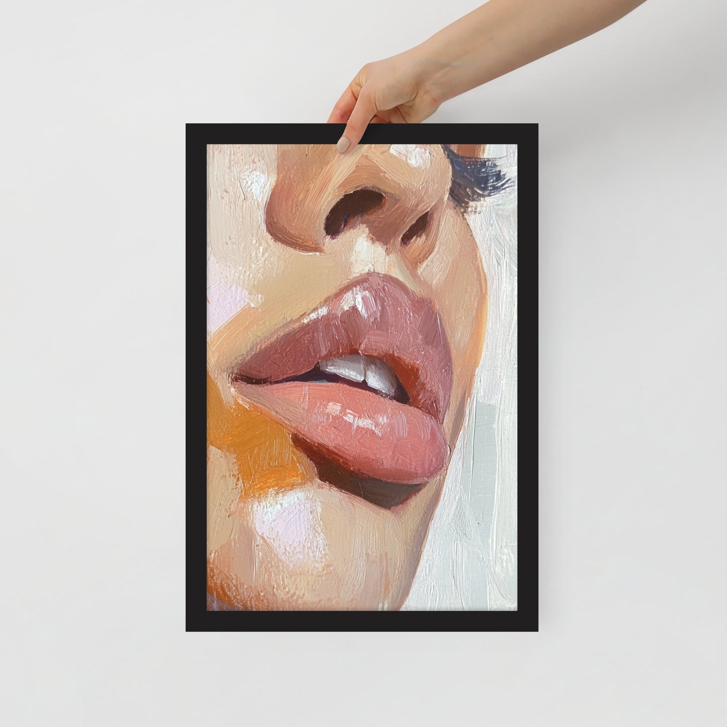 Abstract Portrait Framed Poster