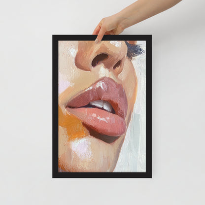 Abstract Portrait Framed Poster