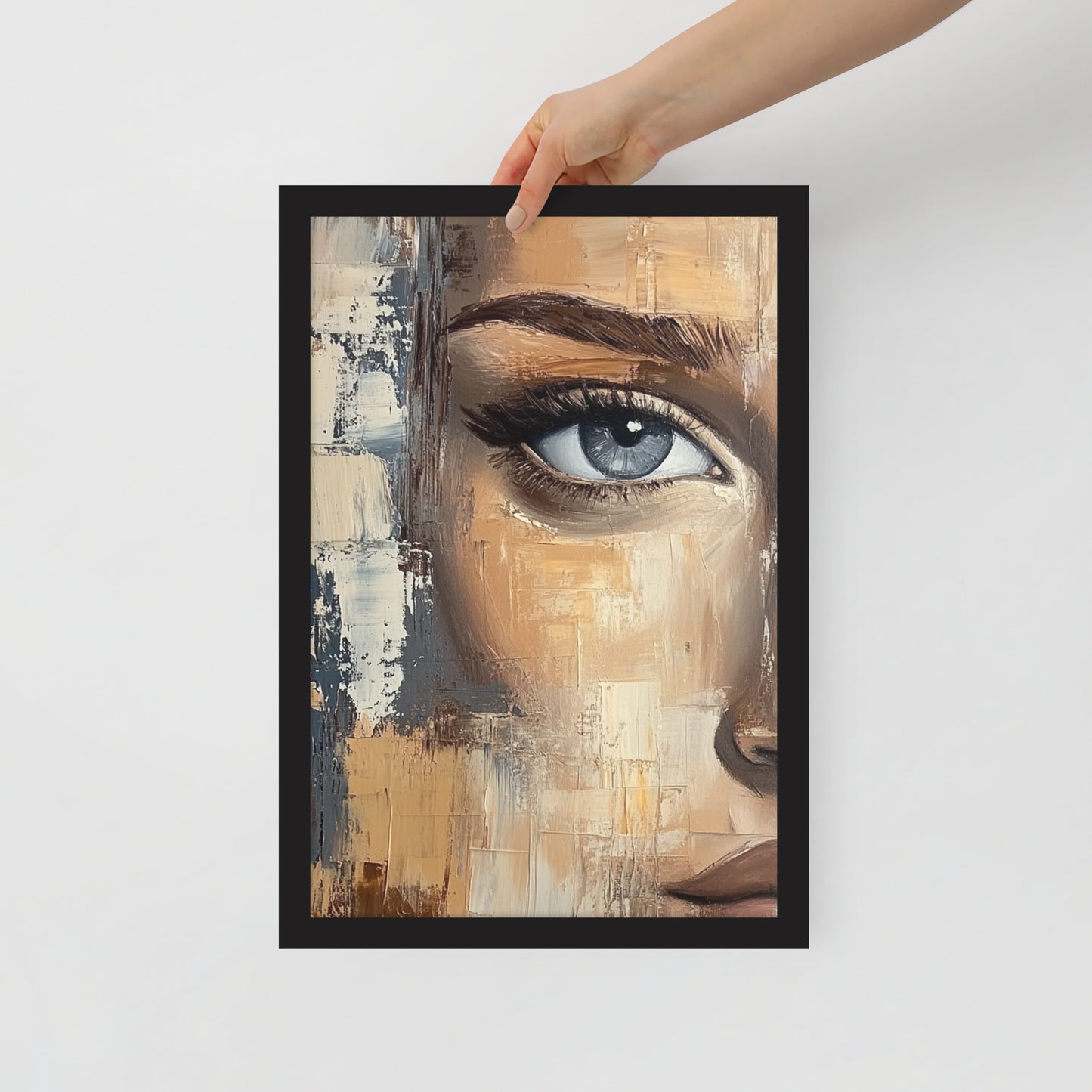 Abstract Portrait Framed Poster