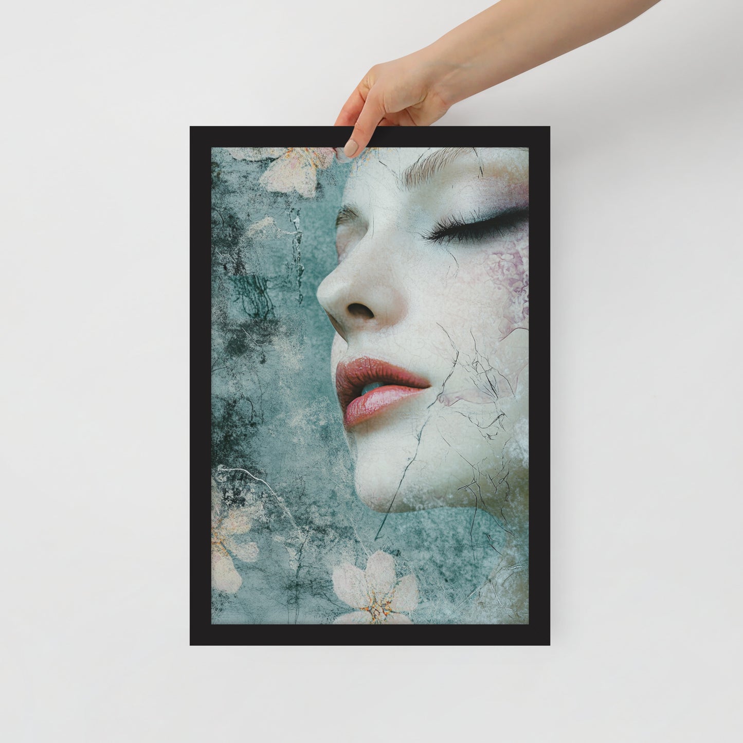 Abstract Portrait Framed Poster