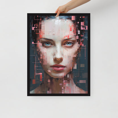 Abstract Portrait Framed Poster