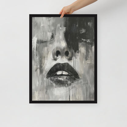 Abstract Portrait Framed Poster