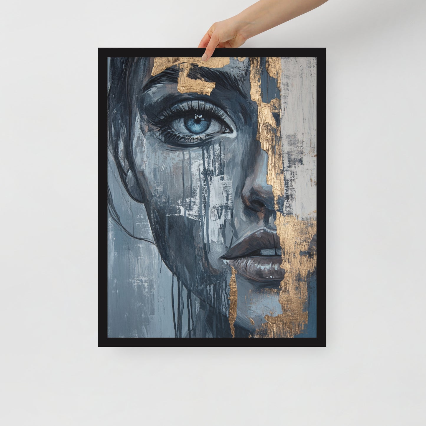 Abstract Portrait Framed Poster