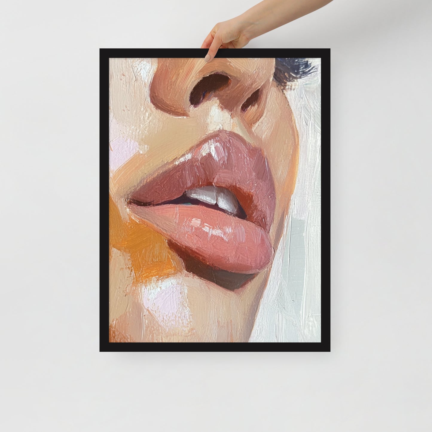 Abstract Portrait Framed Poster