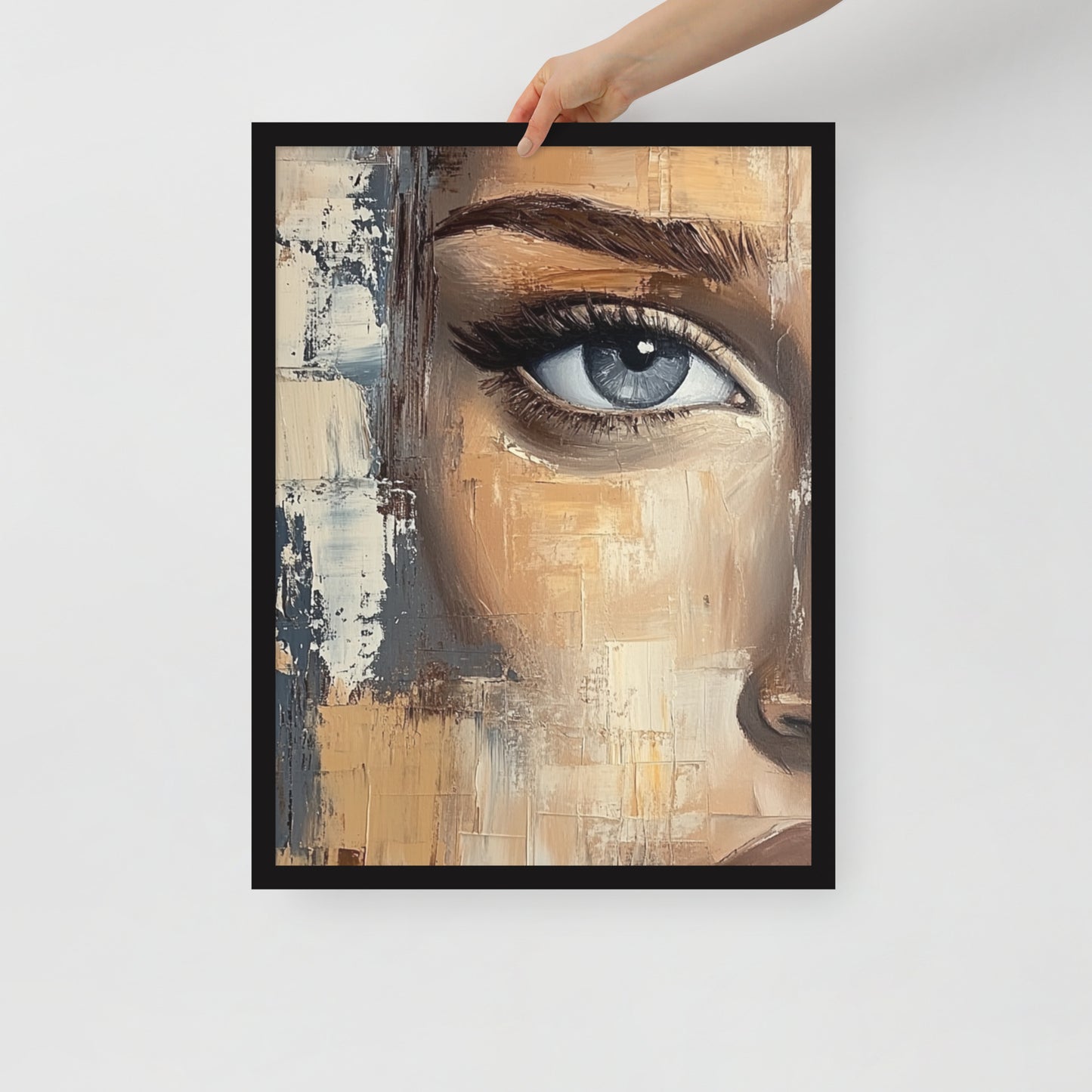 Abstract Portrait Framed Poster