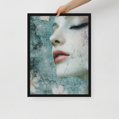 Abstract Portrait Framed Poster