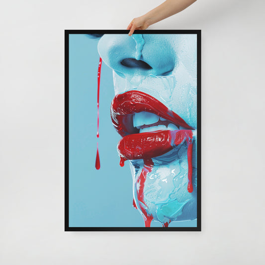 Abstract Portrait Framed Poster