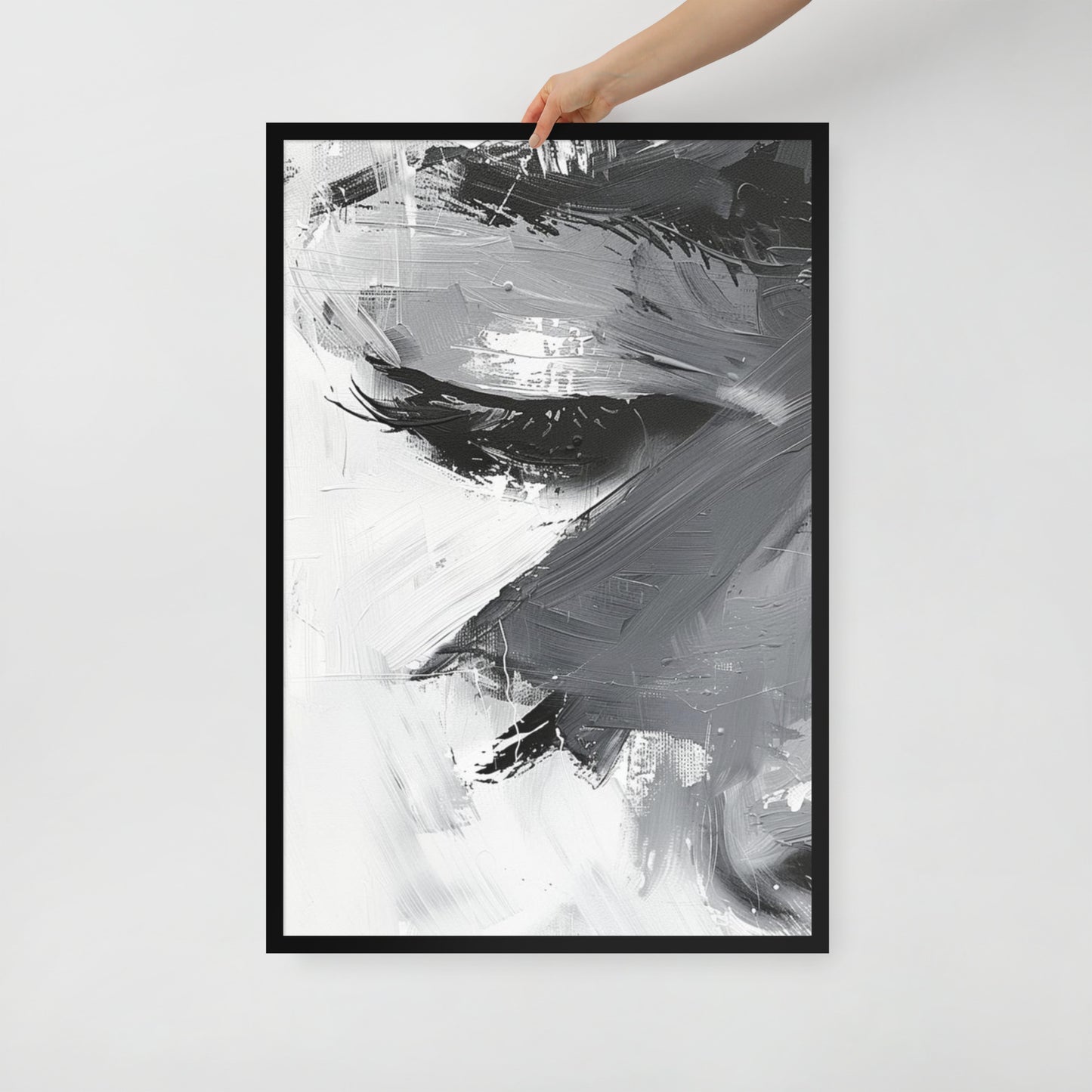 Abstract Portrait Framed Poster