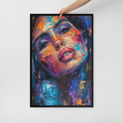 Abstract Portrait Framed Poster