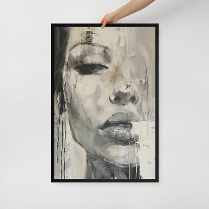 Abstract Portrait Framed Poster