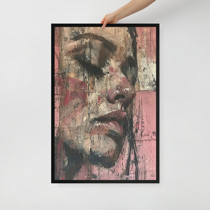 Abstract Portrait Framed Poster