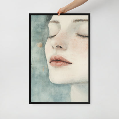 Abstract Portrait Framed Poster