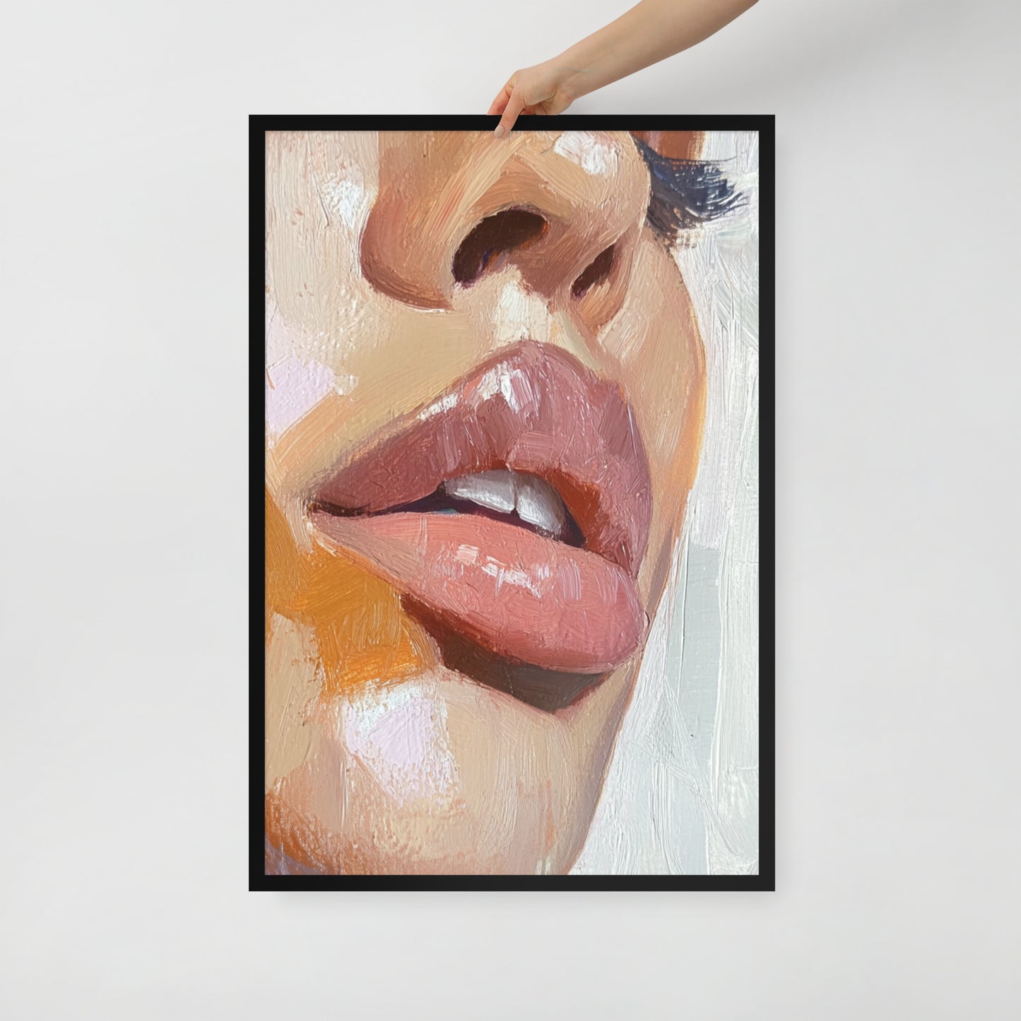 Abstract Portrait Framed Poster