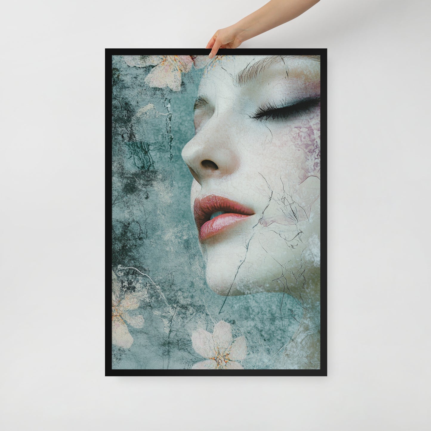 Abstract Portrait Framed Poster