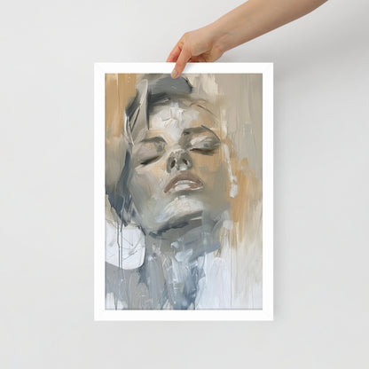 Abstract Portrait Framed Poster