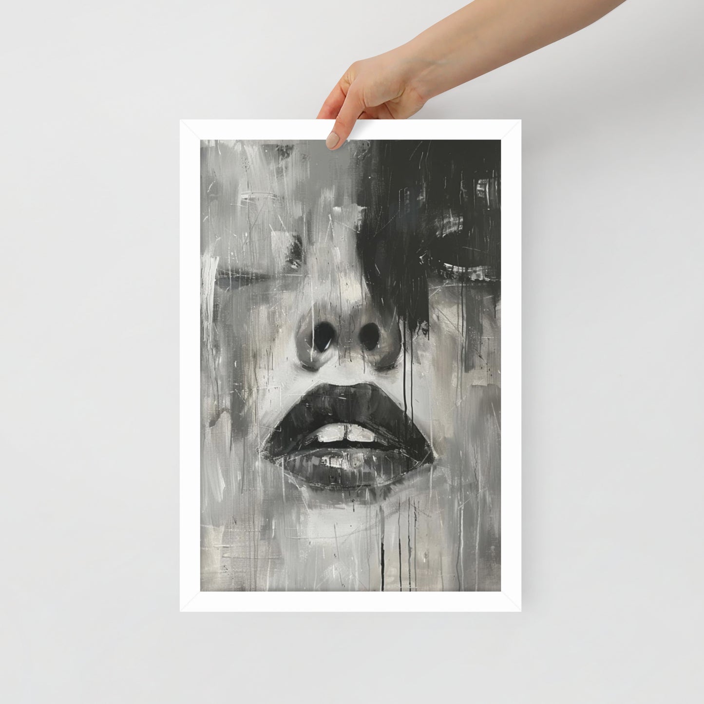 Abstract Portrait Framed Poster