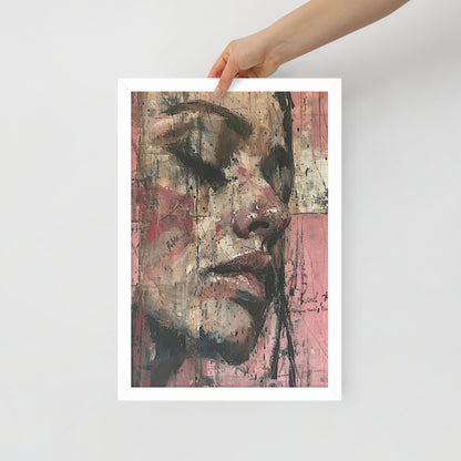 Abstract Portrait Framed Poster