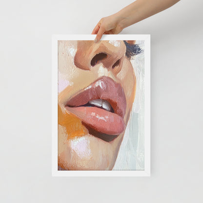 Abstract Portrait Framed Poster