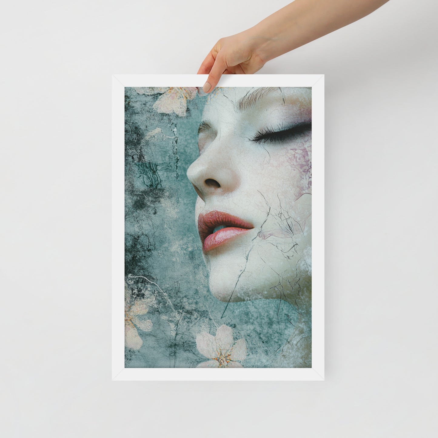 Abstract Portrait Framed Poster