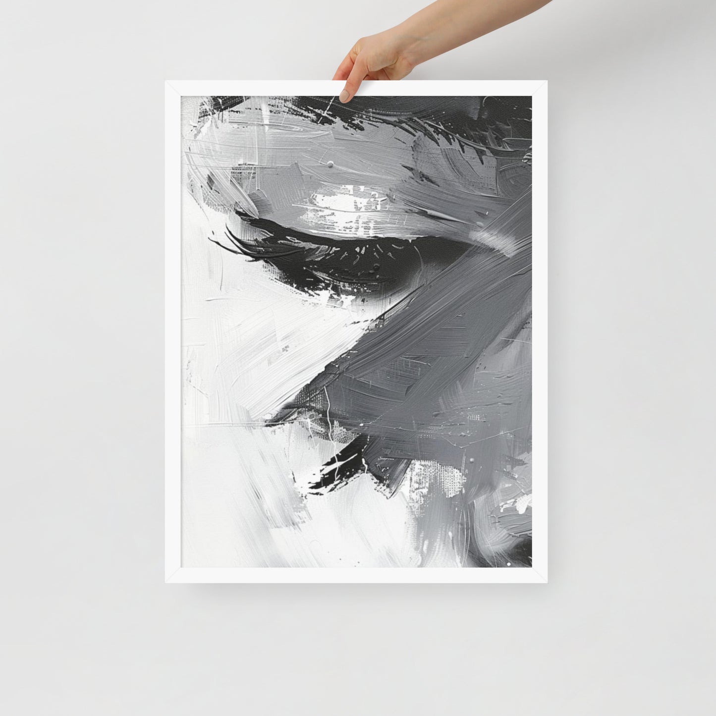 Abstract Portrait Framed Poster