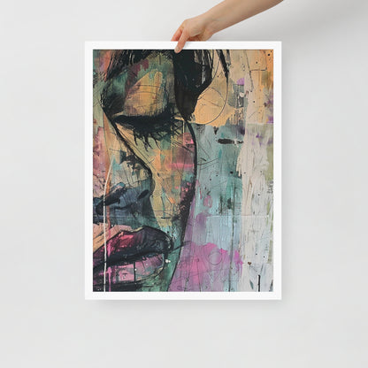 Abstract Portrait Framed Poster