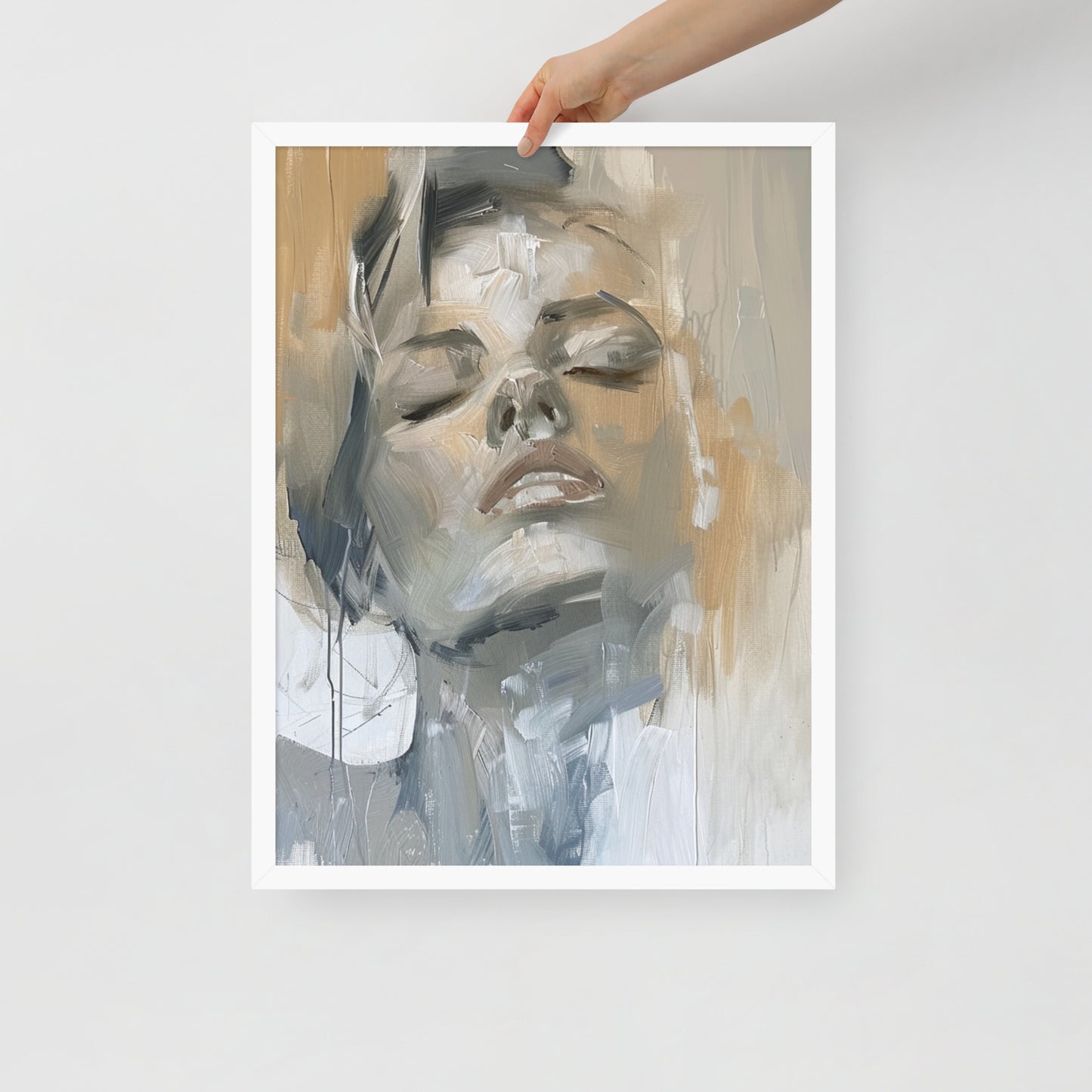 Abstract Portrait Framed Poster