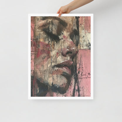 Abstract Portrait Framed Poster