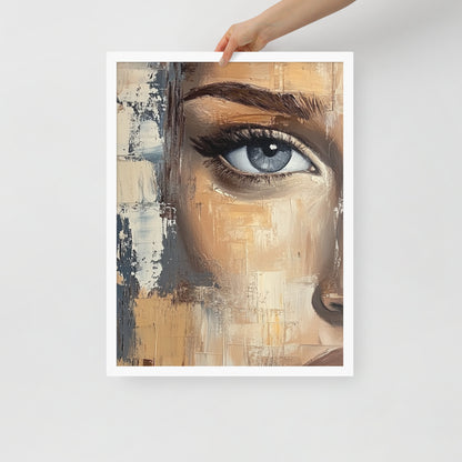 Abstract Portrait Framed Poster