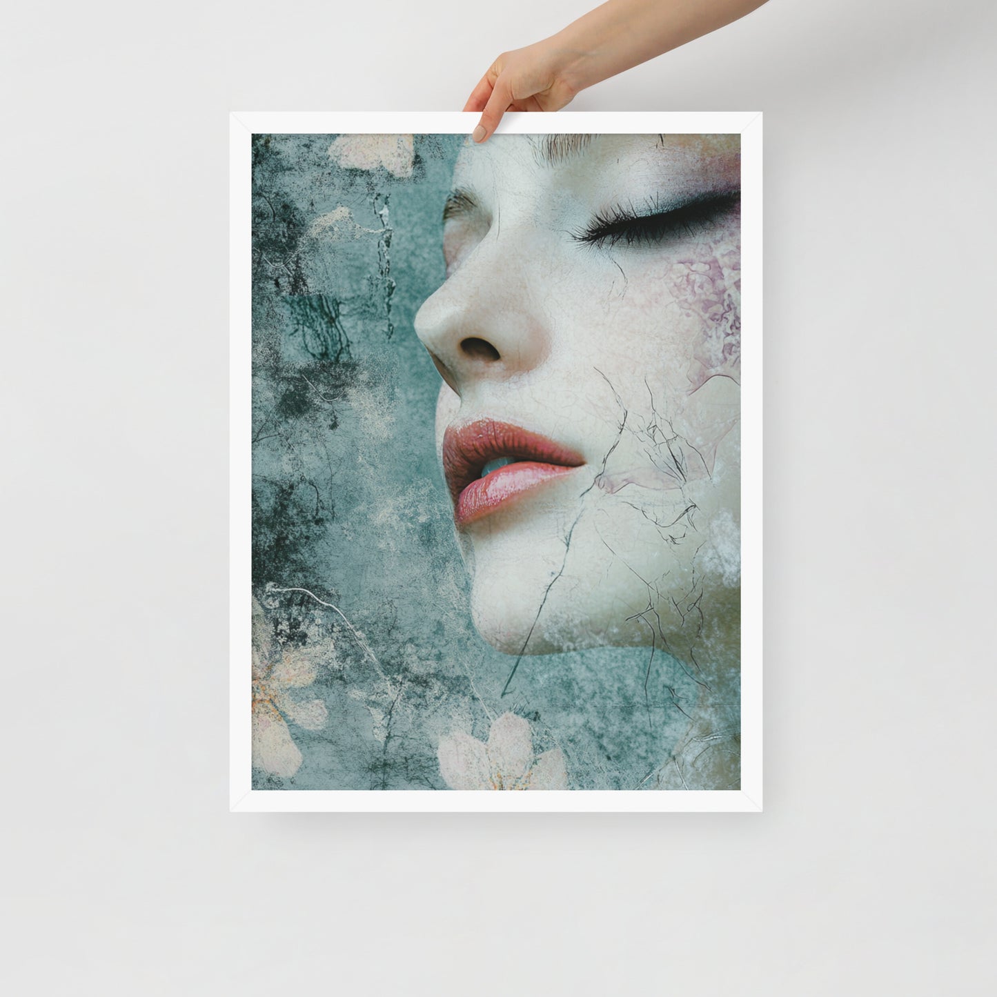 Abstract Portrait Framed Poster