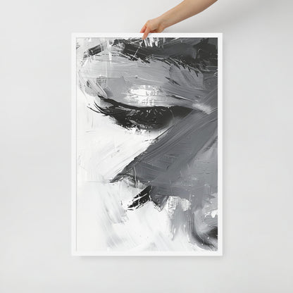 Abstract Portrait Framed Poster