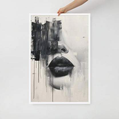 Abstract Portrait Framed Poster