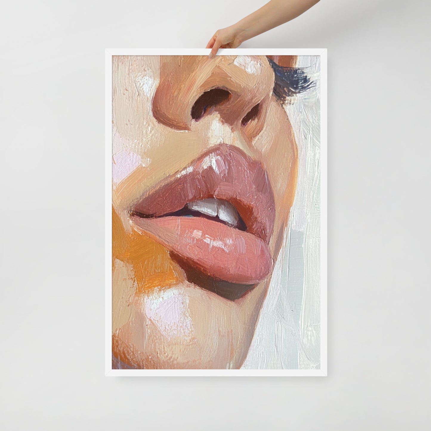 Abstract Portrait Framed Poster