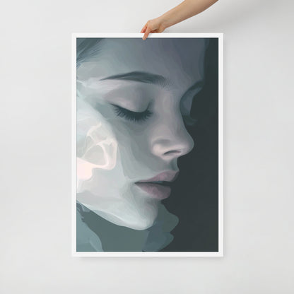 Abstract Portrait Framed Poster