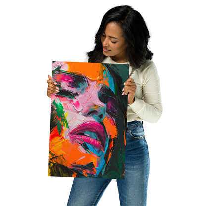 Abstract Portrait Poster