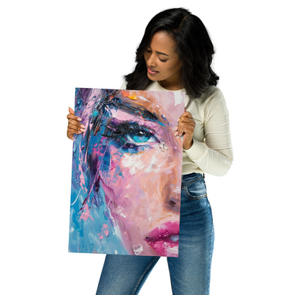 Abstract Portrait Poster