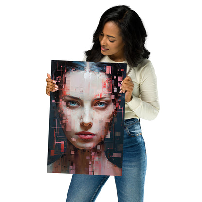 Abstract Portrait Poster