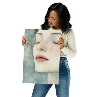 Abstract Portrait Poster