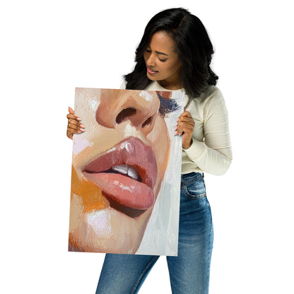 Abstract Portrait Poster