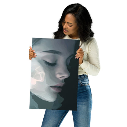 Abstract Portrait Poster