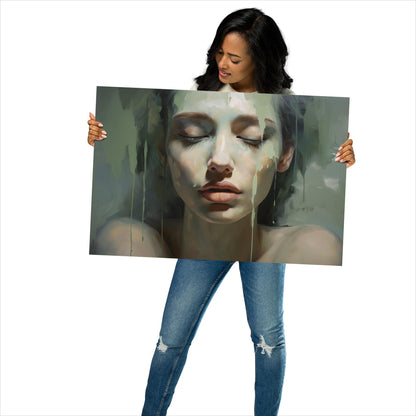 Abstract Portrait Poster