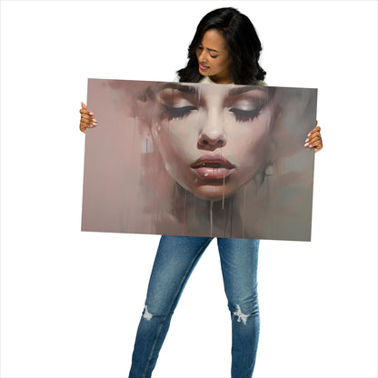 Abstract Portrait Poster