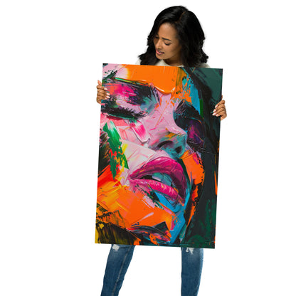 Abstract Portrait Poster