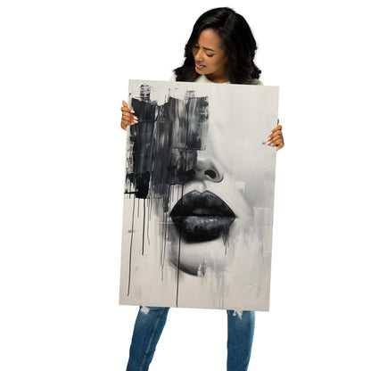 Abstract Portrait Poster