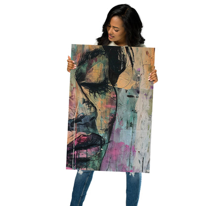 Abstract Portrait Poster