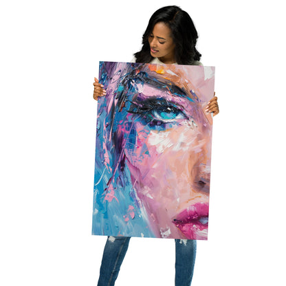 Abstract Portrait Poster