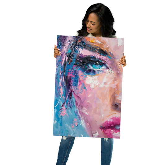 Abstract Portrait Poster